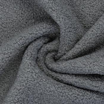 Teddy Boucle Kodiak Dunkelgrau von Swafing